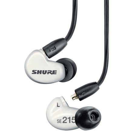 Shure SE215 Special Edition Sound-Isolating Earphone, White