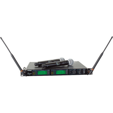 Shure UR24D+/SM58-J5 Dual Channel Wireless Microphone System