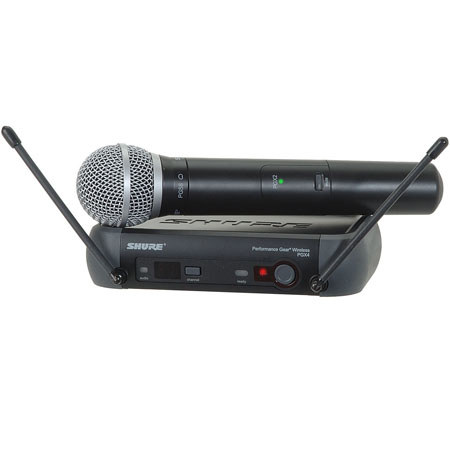 Shure PGX24/PG58-L5 Handheld Wireless System with PG58 Microphone