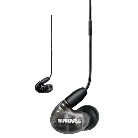 Shure Aonic 4 Sound-Isolating Earphones , Black SE42HYBK+UNI