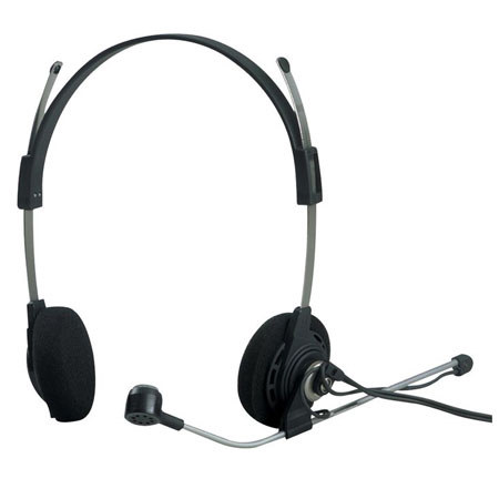 Shure 512 Cardioid Headworn Dynamic LO-Z Microphone with Headphone
