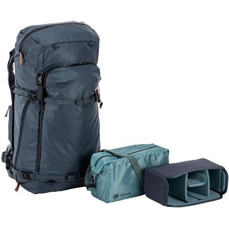 Shimoda Explore 60 60 Liter Adventure Camera Backpack Starter Kit, Blue Nights