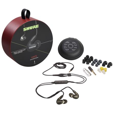 SHURE AONIC 5 SE53BABK＋UNI-A Amazon.com: Shure AONIC 5 Wired Sound Isolating Earbuds