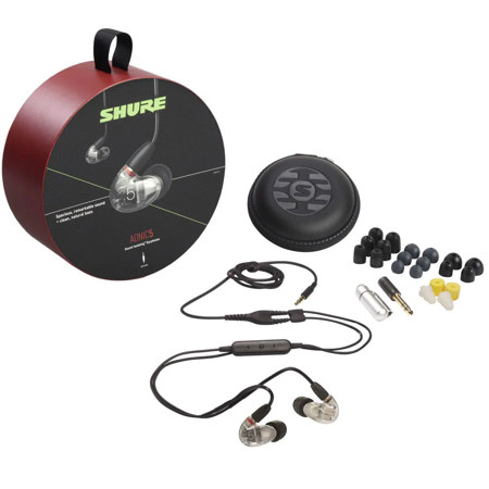 SHURE AONIC 5 / CLEAR　SE53BACL+UNI-A Shure SE53BACL+UNI Aonic 5 Clear Sound Isolating Earphones