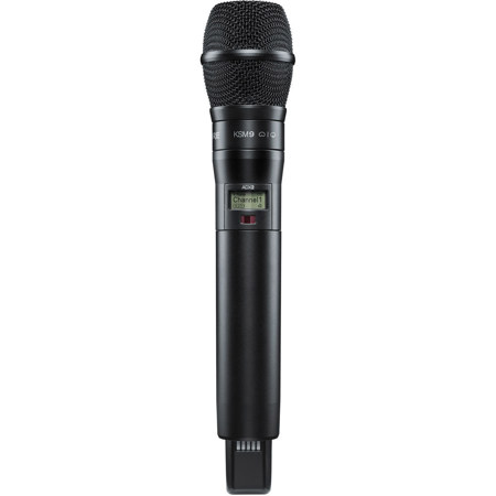 Shure ADX2 Handheld Transmitter with KSM9 Mic Capsule, G57: 470-616 MHz, Black