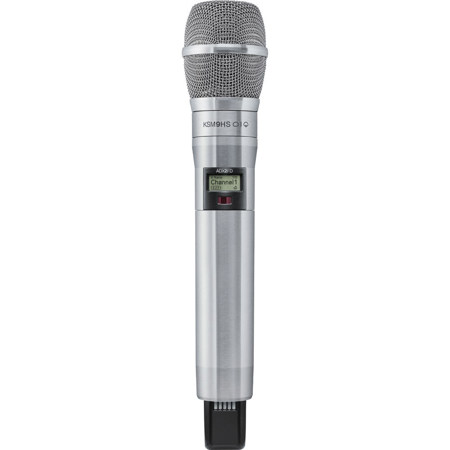 Shure ADX2 Handheld Transmitter with KSM9HS Mic Capsule, G57: 470-616MHz, Nickel