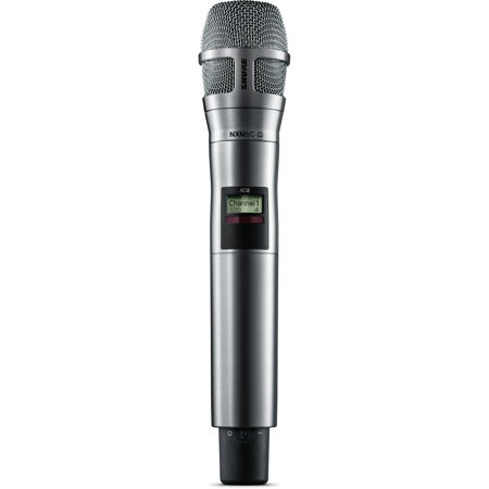 Shure AD2/N8 Digital Wireless Handheld Tx with N8 Mic Capsule, G57: 470-616MHz Cardioid Nickel