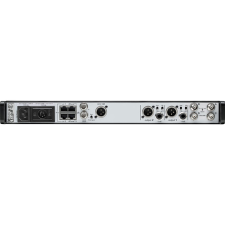 Shure AD4D Dual-Channel Wireless Receiver with Redundant DC Power, A: 470-636MHz