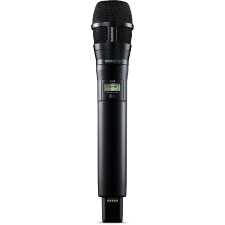 Shure ADX2/N8 Digital Wireless Handheld Tx w/N8 Mic Capsule, G57: 470-616MHz Black Cardioid