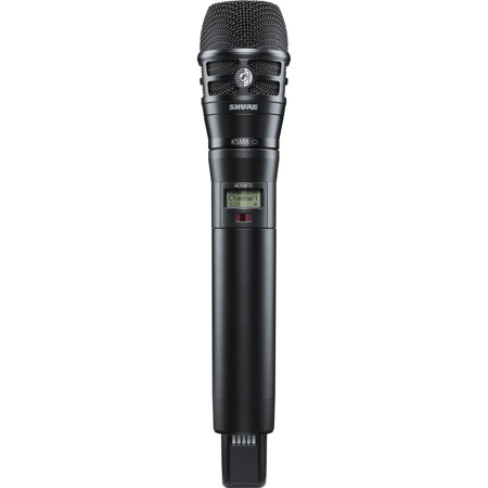 Shure ADX2 Frequency Diversity HH Transmitter with KSM8 Dualdyne Capsule, Black