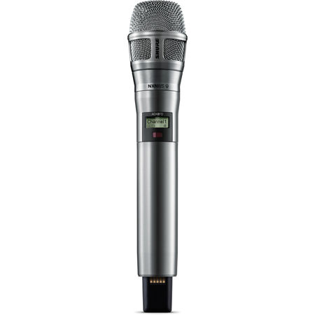 Shure ADX2FD/N8 Digital Wireless Handheld Tx with N8 Mic Capsule,G57: 470-608MHz Nickel Supercardioid