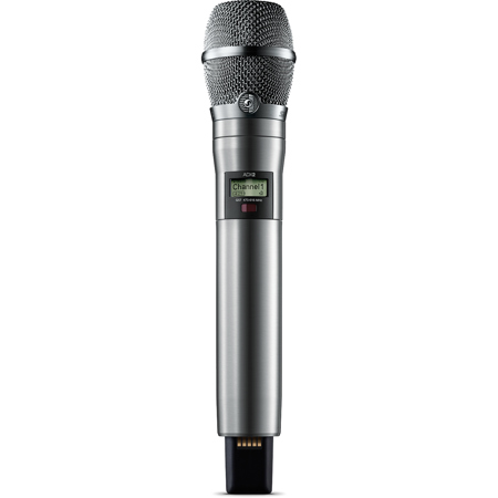 Shure ADX2/K11 Digital Wireless Handheld Tx w/KSM11 Mic Capsule, G57: 470-608MHz Nickel