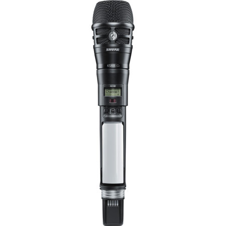 Shure ADX2/K8 Digital Handheld Wireless Tx w/KSM8 Capsule, X55: 941-960MHz,Black