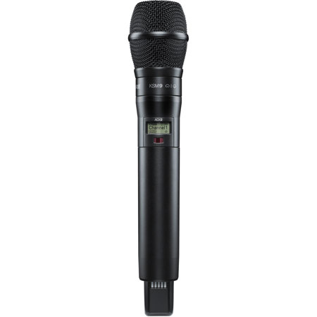 Shure ADX2 Single Frequency HH Transmitter, KSM9 Dual-Pattern Capsule, Black