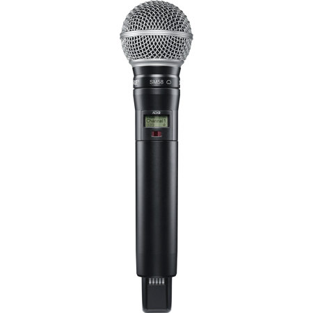 Shure ADX2 Single Frequency Handheld Transmitter with SM58 Microphone Capsule