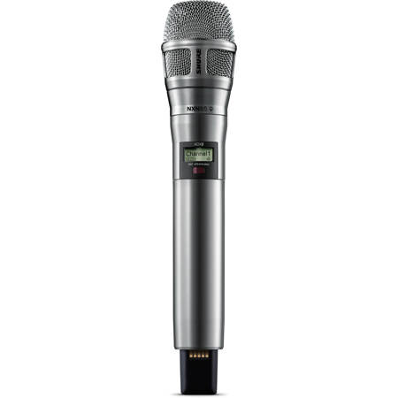 Shure ADX2/N8 Digital Wireless Handheld Tx w/N8 Mic Capsule, G57: 470-616MHz Nickel Supercardioid