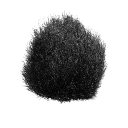 Shure Furry Windscreen for MoveMic Wireless Lavalier Microphone, Black