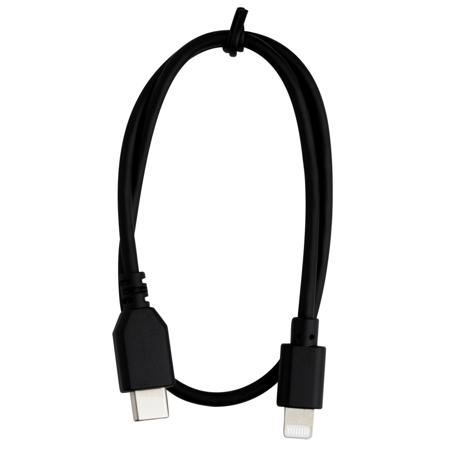 Shure 15" USB-C to Male Lightning Cable for MoveMic Wireless Lavalier Microphone