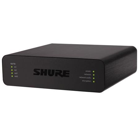 Shure ANI22-XLR Mic/Line to Dante Audio Network Interface with XLR Connectors, 2 Input/2 Output