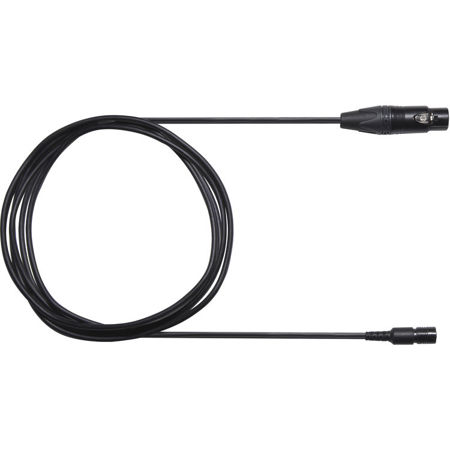 Shure 7.5' Straight Detachable Cable with Neutrik 4-Pin XLR Female Connector for BRH50M, BRH440M, BRH441M Broadcast Headset