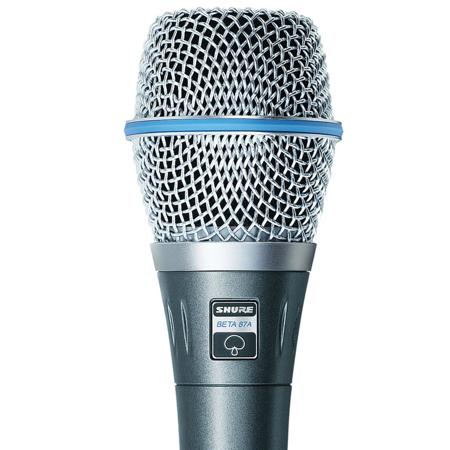 Shure BETA87A Super-Cardioid Condenser Handheld Vocal Microphone