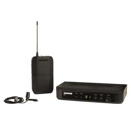 Shure BLX14/CVL Wireless Cardioid Lavalier Microphone System H10: 542-572MHz