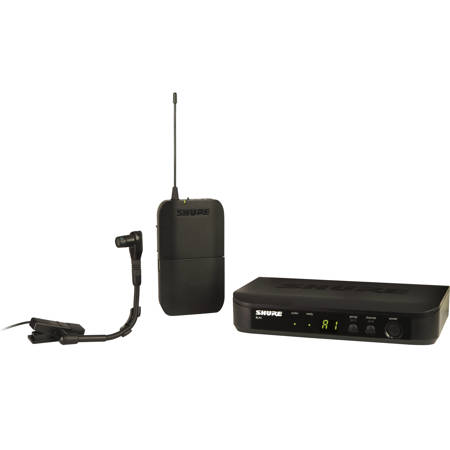 Shure BLX14 Wireless Instrument System with Beta 98H/C Microphone J11: 596-616MHz