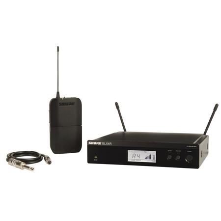 Shure BLX14R Rackmount Wireless Guitar System with WA302 Instrument Cable