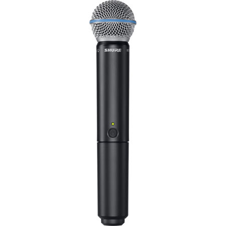 Shure BLX2 Wireless Handheld Transmitter with Beta 58A Capsule J11: 596-616MHz
