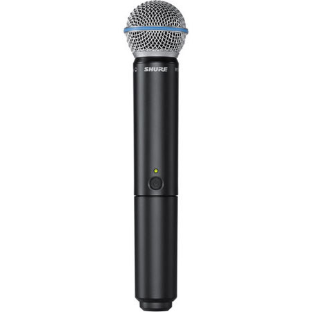 Shure BLX2 Handheld Transmitter with Beta 58A Microphone, M15: 662 - 686 MHz
