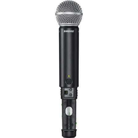 Shure BLX2 JB B帯ワイヤレスマイク 2本 Shure BLX2 Handheld Transmitter with SM58 Mic, M15: 662-686 MHz