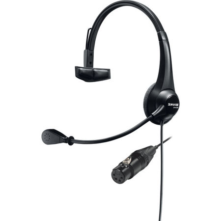 Shure BRH31M-NXLR4F Single-Sided Headset with Mic & Female 4-Pin XLR Cable