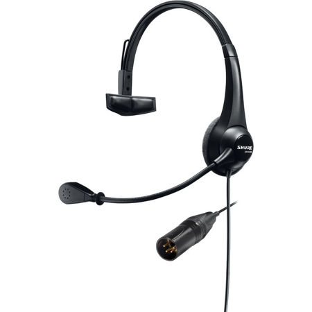 Shure BRH31M-NXLR4M Single-Sided Headset with Mic & Male 4-Pin XLR Cable