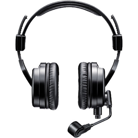 Shure BRH50M Closed Supra-Aural Dual-Sided Premium Broadcast Headset with Mic