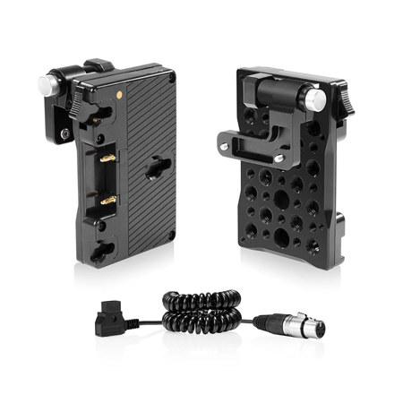 Shape Gold Mount Pivoting Battery Plate for Canon EOS C400 Camera