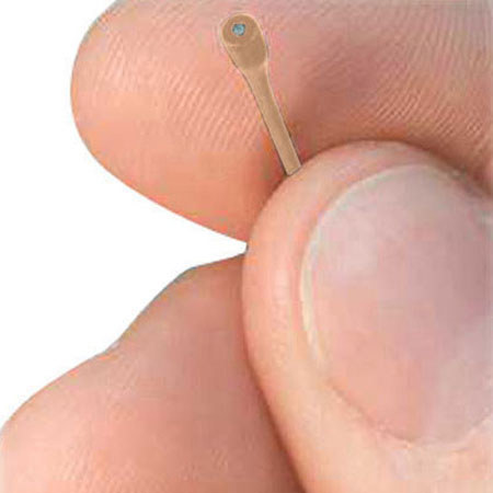 Shure B6 Micro-Lavalier Microphone for Transmitters, LEMO3 Connector, Light Tan