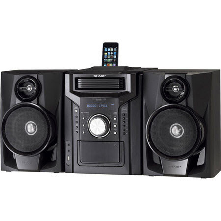 Sharp CD-DH950P Mini Component System for iPod/iPhone Dock