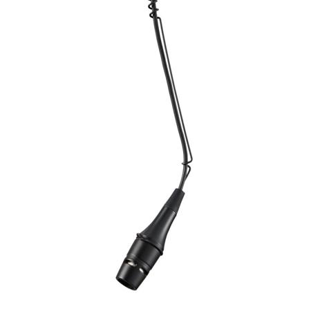 Shure Overhead Condenser Microphone, 25' Cable, Cardioid, 70-16000Hz Frequency Response, 180 Ohms Impedance, Black