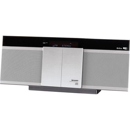 Sharp DK-KP95P 50W RMS Slim Micro System with Docking Slot and AirPlay