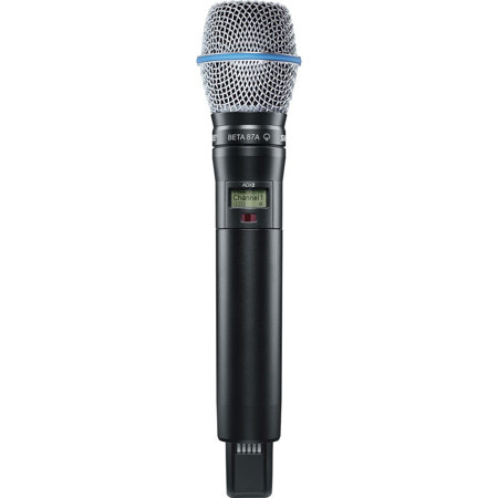 Shure ADX2/B87A Handheld Mic Transmitter w/ Beta 87A Capsule, G57: 470-616MHz