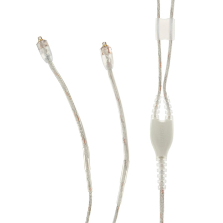Shure EAC64 64" Earphone Cable with Nickel-Plated MMCX Connectors, Clear