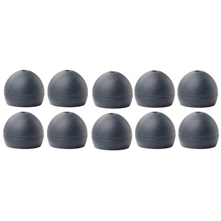 Shure EASFX1-10L Large Soft Flex Sleeves for E1, E3 and E5 Earphones, 5 Pair