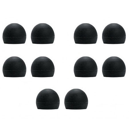 Shure EASFX2-10S Small Soft Flex Sleeves for E2 Earphones, 5 Pair
