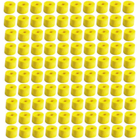 Shure EAYLF1 Yellow Foam Sleeves, 50 Pair