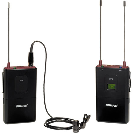 Shure FP15/83-H5 FP Wireless Bodypack System with FP5 Receiver, WL183 Mic, H5/51