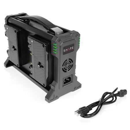 Shape Full Play 100-240V Intelligent Charger for 4-Channel Gold-Mount 26 V Lithium-Ion Battery