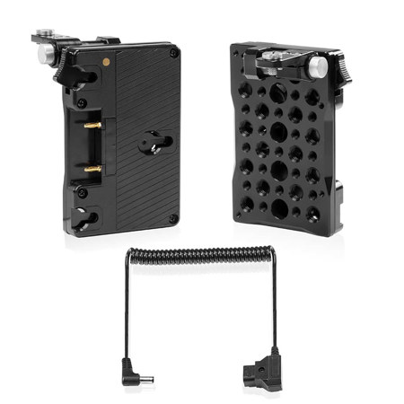 Shape Gold Mount Pivoting Battery Plate for Canon EOS C80 Camera