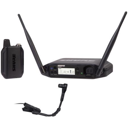 Shure GLXD14+ Dual Band Digital Wireless System w/BETA98H/C Mic, Z3: 2.4/5.8GHz