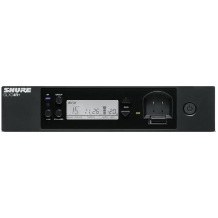 Shure GLXD4R+ Dual Band Digital Wireless Rackmount Receiver, Z3: 2.4/5.8GHz
