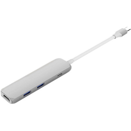 Sanho HyperDrive USB 3.0 Type-C Hub with HDMI Port, Silver